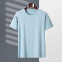 Round neck high-end icy half-sleeved bottoming shirt 57