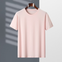 Round neck high-end icy half-sleeved bottoming shirt 57