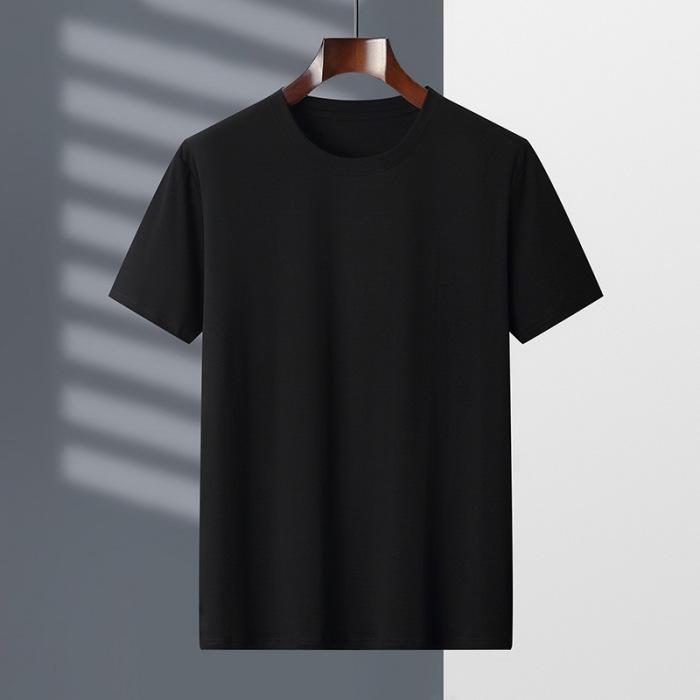 Round neck high-end icy half-sleeved bottoming shirt 57