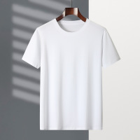 Round neck high-end icy half-sleeved bottoming shirt 57