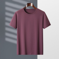 Round neck high-end icy half-sleeved bottoming shirt 57