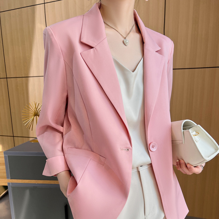 Temperament Casual Fashion Western Style Trendy Small Suit 58