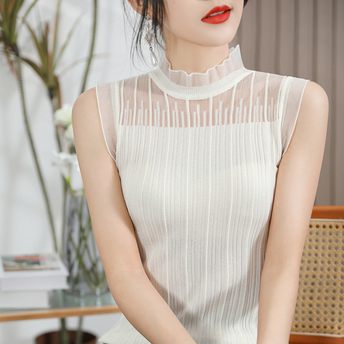 women's inner short sleeve sleeveless bottoming shirt 77
