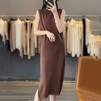 women's spring and summer sleeveless long outerwear 70